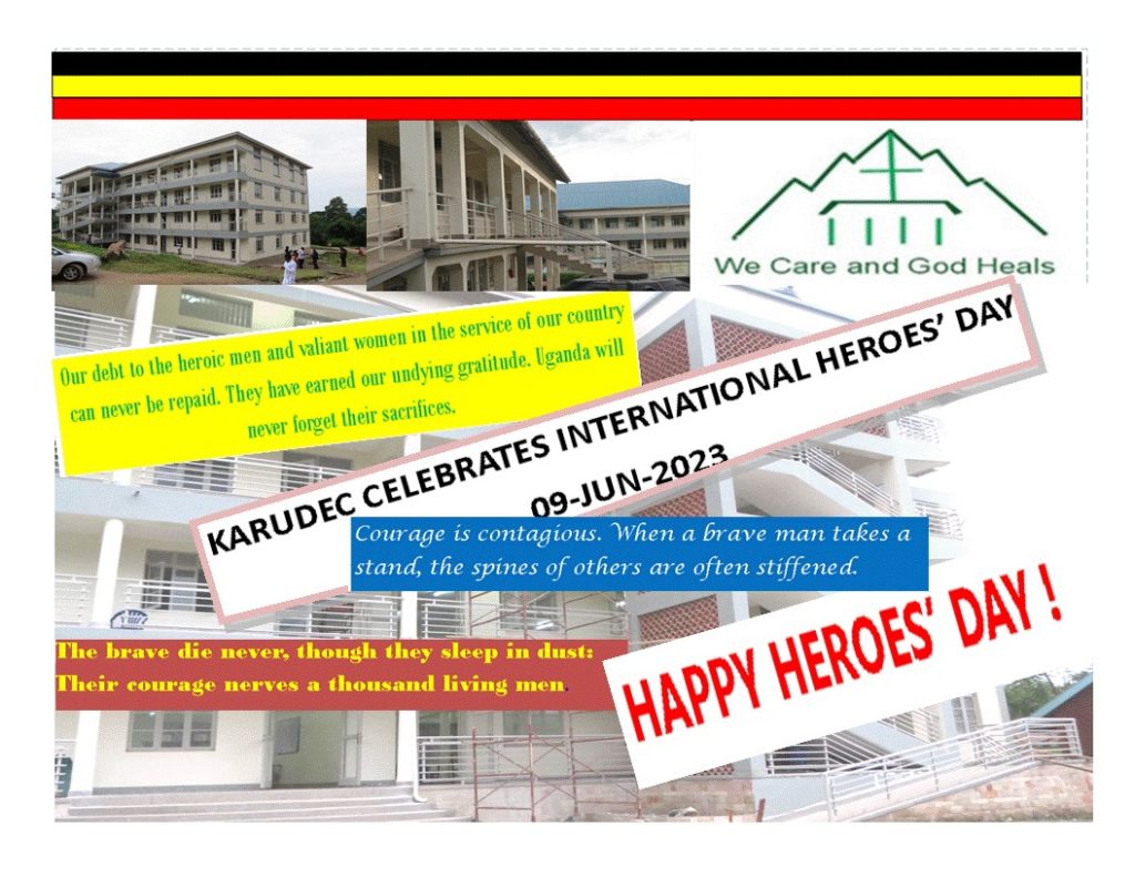 KARUDEC CELEBRATES NATIONAL HEROES’ DAY  09-JUN-2023