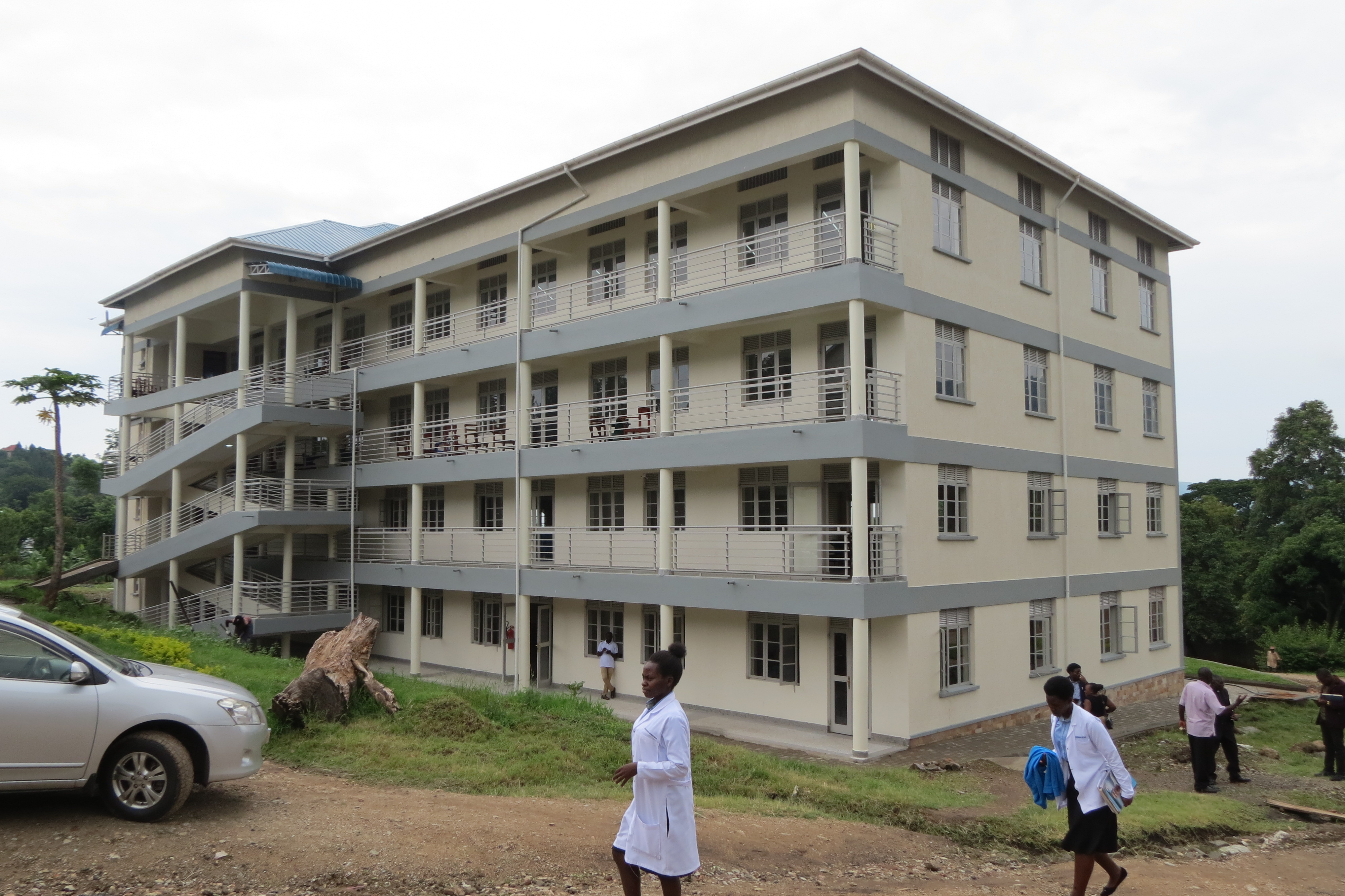Completion of the classroom and multipurpose building at Kagando school of nursing and midwifery