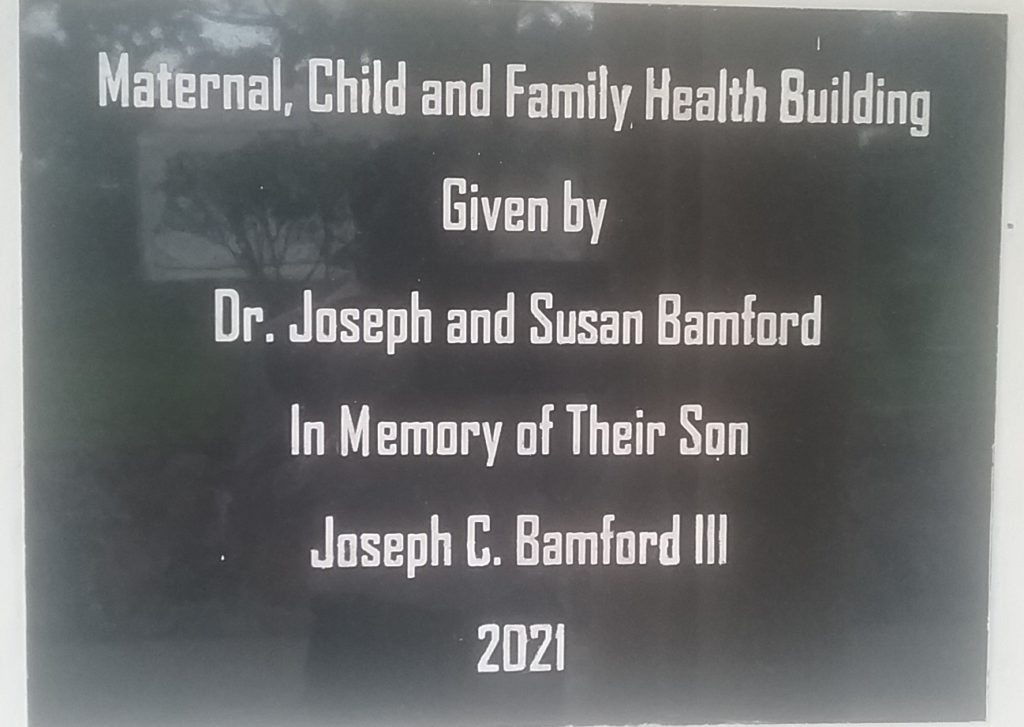 KARUDEC MOURNS MRS. SUSAN AND DR. JOSEPH BAMFORD