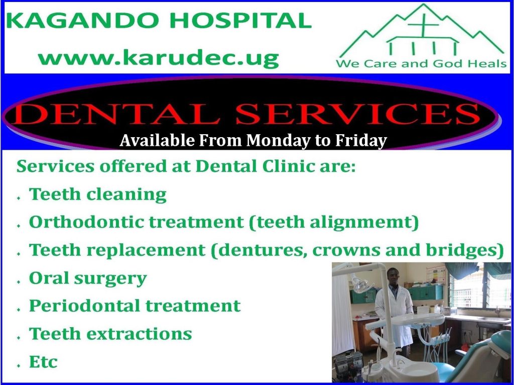 Dental Services Available at Kagando Hospital