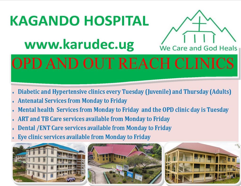 KAGANDO HOSPITAL OPD AND OUT REACH CLINICS