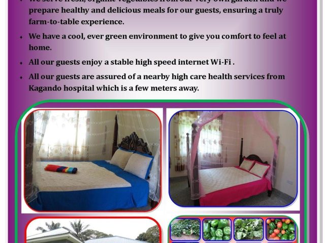 EDEN GUEST HOUSE – KAGANDO, KASESE, WESTERN UGANDA